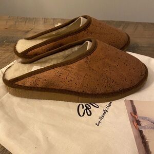 1. Light Brown - Cork Flipper Slipper Unisex